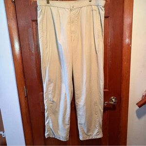 L.L. Bean Men's Hiking Pants Cream Size XL-Tall